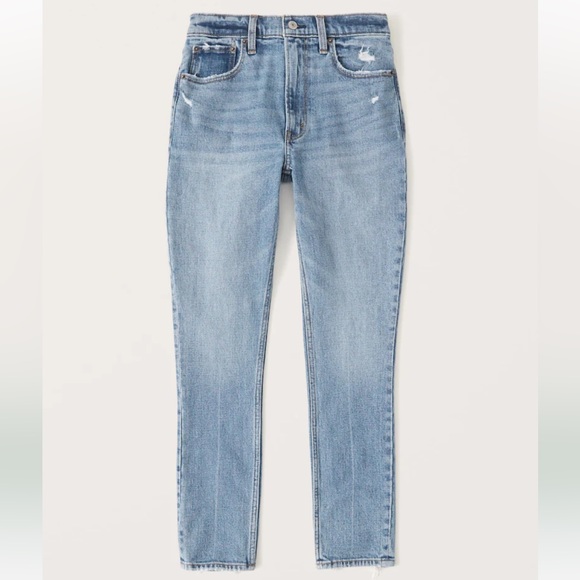 Abercrombie & Fitch high rise jeans 26 LONG - Picture 6 of 7